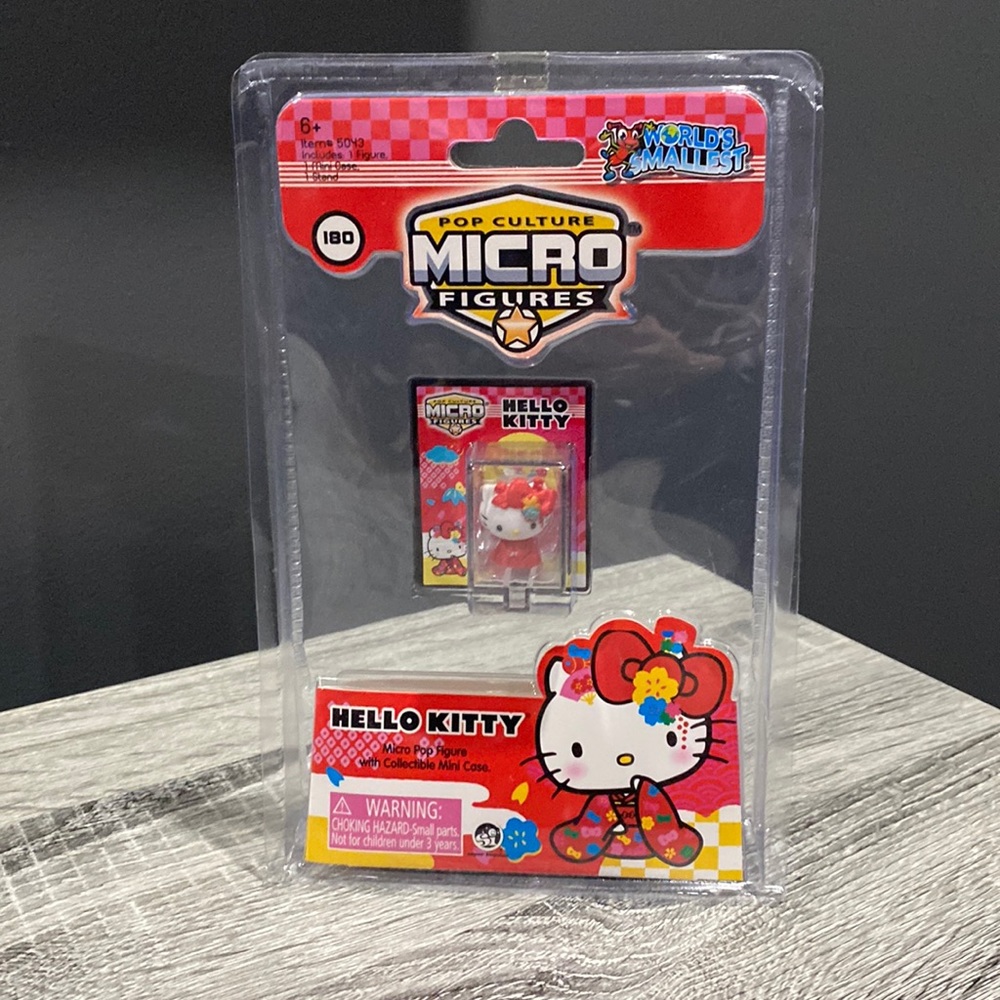 NEW: World’s Smallest Pop Culture Micro Figures: Hello Kitty in Dress - Figure